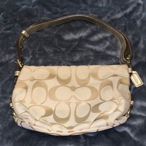 COACH Signature Convertible Jacquard Bag  #F15068